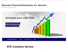 Tablet Screenshot of executivefinancialenterprises.org